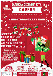 Download Christmas Craft Fair Visit Carson City PSD Mockup Templates