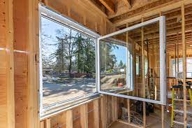 Modern windows are usually glazed or covered in some other transparent or translucent material, a sash set in a frame in the opening; Passive House Underway In Langley Innotech Windows Doors