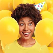 Buy RG Accessories Yellow Solid Balloon With Ribbon For Birthday Decoration  (Pack Of 71) Online at Best Prices in India