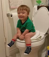 Potty Training Smiles Downsyndrome