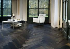 Having Parquet Flooring Is A Good Idea Black Hardwood Floors Black Wood Floors Herringbone Wood Floor