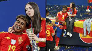 Spain sensation Lamine Yamal, 17, goes public with TikTok star girlfriend after Euro 2024 win over England | The Sun