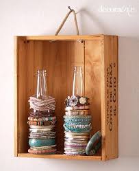 Think the things lying around in different ways for different purposes of making functional items of need. Log In Bracelet Storage Jewellery Storage Jewerly Organizer