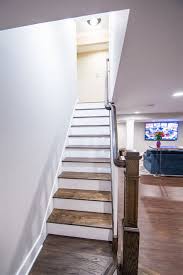 Even more so if you choose to use a simple basement stair handrail that can be seen through. Basement Stairs Relocation In Warren Nj Design Build Download 3338 5000 Warren 37arts Net