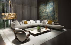 The backrest and armrests are in poplar multilayer while the padding is in soft goose down with inserts in. Aton Sofa Sofas Giorgetti