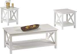 Complete your room with the perfect table. White Living Room Tables Sets