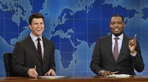 Politics // february 09, 2020. Snl Stars Michael Che And Colin Jost To Host The 2018 Primetime Emmys