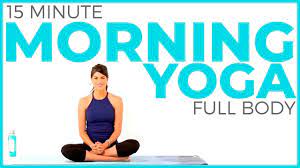 15 minute morning yoga stretch out & wake up | sarah beth yoga. 15 Minute Morning Yoga Routine Full Body Yoga Flow Youtube