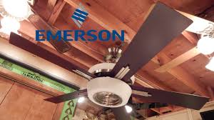 Equipped with emerson's dc eco motor and limited lifetime motor , you can be certain the dorian eco will keep performing for many years to come. Emerson Laclede Non Eco Ceiling Fan Youtube