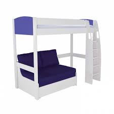 The triple bunk bed frame design 38. Stompa Duo Uno S Highsleeper Including Double Sofa Bed Blue Glasswells