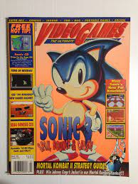 Videogames March 1994 Game Guide Sonic Gaming Magazines
