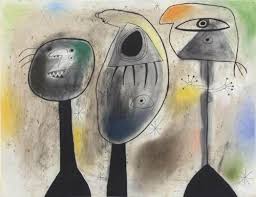 Joan Miro Personnages Dans La Nuit 1942 Joan Miro Arte Figurativo Pintor