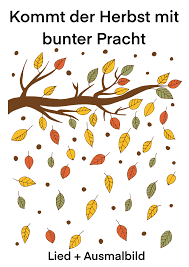 Die schönen und warmen tage des sommers sind vorbei. Kommt Der Herbst Mit Bunter Pracht Unterrichtsmaterial In Den Fachern Fachubergreifendes Musik Herbst Bunt Musik Schule