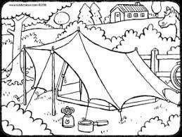 Explore our vast collection of coloring pages. Tent Kiddicolour