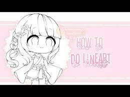 How To Do Lineart Lineart Tutorial Do Don T Curly Hair Gachaedit Gacha Life Youtube Drawing Tutorial Anime Drawing Styles Sketches Tutorial