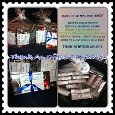 Cute Idea For National Thank A Police Officer Day September 20 2014 Gifts For Office Police Gifts Police Appreciation Week