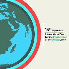 International Day For The Prevention Of The Ozone Layer Vector Design Celebrate Ad Ozone Layer Prevention Int Ozone Layer Ozone Layer Healing Ozone