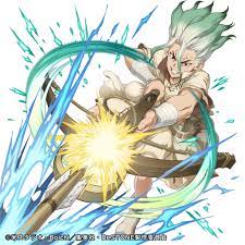 アニメ ｄｒ ｓｔｏｎｅ 公式 第2期 tv放送 配信中 on twitter アニメ イラスト 作画