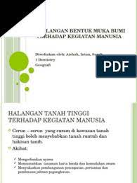 Kawasan ini berada di kawasan tanah pamah dan beralun dari pandang darat ciri fizikal. Halangan Bentuk Muka Bumi Terhadap Kegiatan Manusia