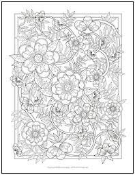 About flower coloring pages greet the girls, visit the color page on the theme of flowers in the world with us. Flower Vines Coloring Page Print It Free