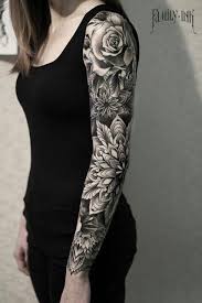 Full Black Sleeve Tattoo Meaning Fullsleevetattoos Rose Tattoos For Women Tattoo Styles Tattoos