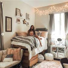 Yes Yes Yes This Girl Nailed Her Dorm Room Decor It S All So Dang Cute Love Insta Laurenhe College Bedroom Decor College Dorm Room Decor Cool Dorm Rooms