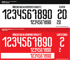 Unique Puma 2018 World Cup Font Revealed Footy Headlines World Cup World Cup Teams Cup