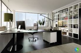 Be Awe Inspired With The Simple Yet Stunning Interiors For Personal Office Cabins By Www Hlkdesign Com Fusion Of Dark Interer Ofisa Interer Dizajn Interera
