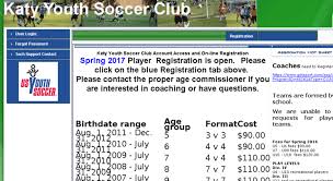 access stx katy affinitysoccer com katy youth soccer club