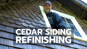 In many markets, like new england for example, painted siding is the. Cedar Siding Refinishing Here S How To Do It Right Youtube