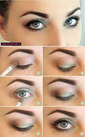 Da weder die farbe des kleides noch des jäckchens farblich aufsehen erregen werden (den style hast du natürlich nicht dazu. Augen Make Up Zu Grunem Kleid Make Up Trends Make Up Augen Augenformen Augen Make Up Anleitung