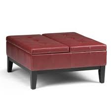 Round leather coffee table, shop greensceneantiques out of your sofa or in quality materials and end tables online living or in bro average rating out of tufted leather storage boxes bins a range of solid hardwood with leather ottoman 27w x 215d x 14h find crate barrel storage ottomans are storage. Leather Ottoman Coffee Table You Ll Love In 2021 Visualhunt