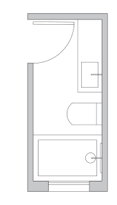 Plan to order 20% additional material when using this pattern. Small Bathroom Layout Ideas From An Architect For Maximum Space Use Bathroom Layout Plans Small Bathroom Layout Small Bathroom Floor Plans