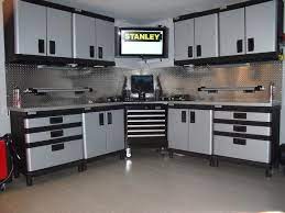 Used Metal Storage Cabinets For Garage Garage Cabinets Metal Garage Shelves Garage Design