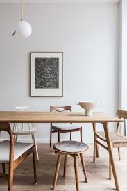 Shop allmodern for modern and contemporary small dining tables to match your style and budget. Sleek Wood Dining Table With Mismatched Modern Chairs Sfgirlbybay Dining Room Inspiration Dining Room Design Interior