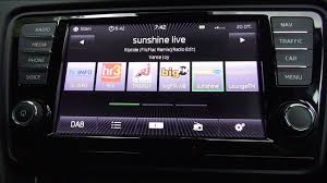 2015 Skoda Octavia Iii Rs Columbus Navigationssystem Infotainment Youtube