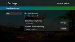 Here you have the option of going into the settings menus to change the size or font. Using Closed Captions And Audio Descriptions Centurylink