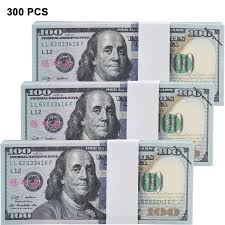 300 pieces copy money 100 dollar bills prop money double sided printed fake money educational play money for motion picture party prop supplies buy online in guyana at desertcart 132124660