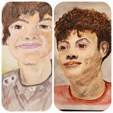 I am age 80 and just started painting 3 years ago. I enjoy doing watercolor  and ink.