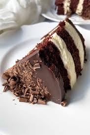 Dessert recipes and tutorials | easy dinner ideas. Chocolate Cake With Bavarian Cream Filling Foodal