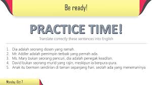 Rajin in a sentence and translation of rajin in english dictionary with audio pronunciation by rajin in english. Faperta English Community Ppt Download