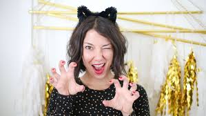 How to make diy cat ears for cat people/cosplay at home meoww. Diy Cat Ears Headband For Halloween