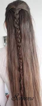 Lotr Easy Elven Hairstyle On Long Hair Soreena Elven Hairstyles Elf Hair Long Hair Styles