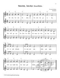 Milch und mehl, safran macht den kuchen gelb. Kinderlieder Im Stretta Noten Shop Kaufen