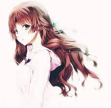 Brown hair pretty girls anime. Cute Long Brown Hair Anime Girl Novocom Top