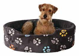 trixie kopek yatagi 45x35cm gri hunde bett hundebett tiere