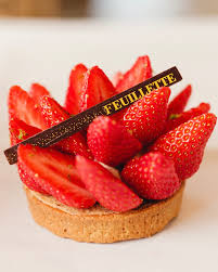 Tarte aux fraises maison — Au Four de Jeanne