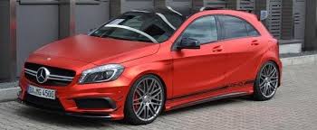 Foil Wrapped Mercedes Benz A45 Amg A45 Amg Mercedes A45 Amg Mercedes Benz
