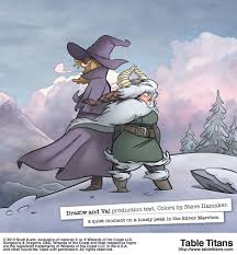 Season 2 Draziw And Val Table Titans Cartoon Styles Cartoon Illustration