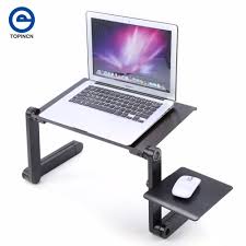 Adjustable Portable Laptop Table Stand Lap Sofa Bed Tray Computer Notebook Desk Bed Table With Portable Laptop Desk Adjustable Standing Desk Laptop Desk Stand